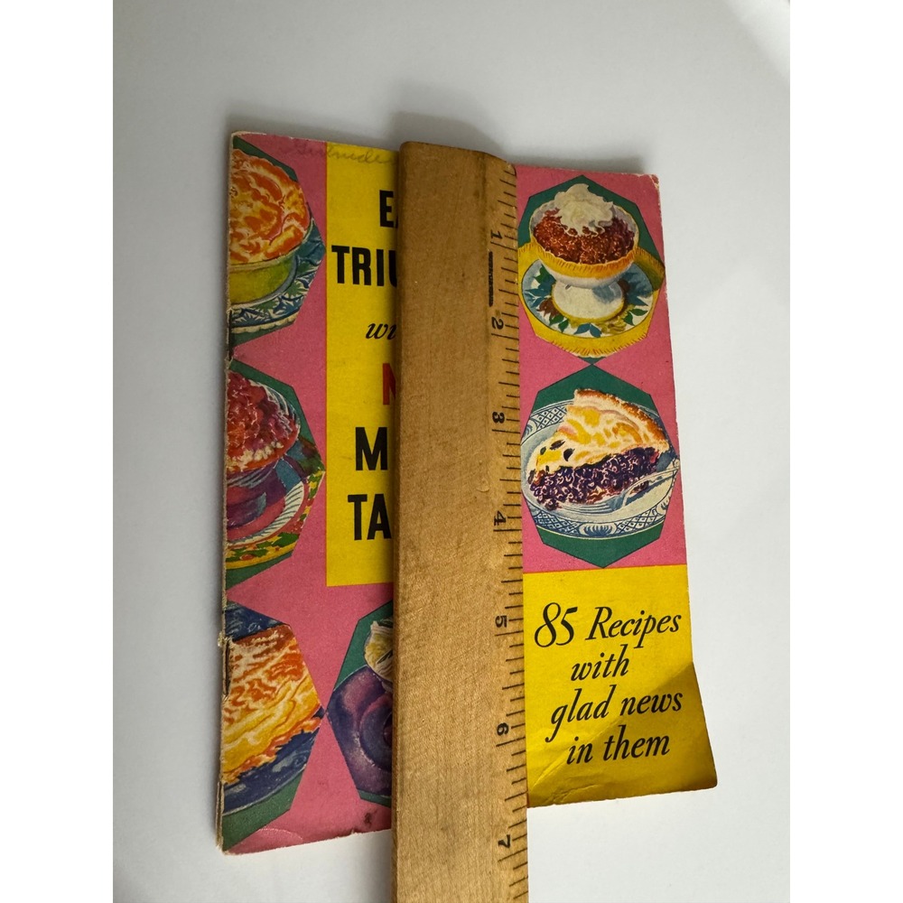 Vintage 1934 Easy Triumphs with the New Minute Tapioca Recipe Booklet 85 Recipes - Picture 10 of 12